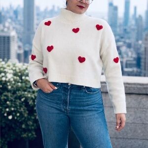 Handmade Valentine Sweater – One of a Kind